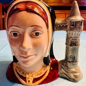 Vintage Royal Doulton Catherine of Aragon #D6643, 1975, large Jug.